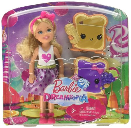 Игрушка из серии Barbie Dreamtopia – Челси и вкусняшки  